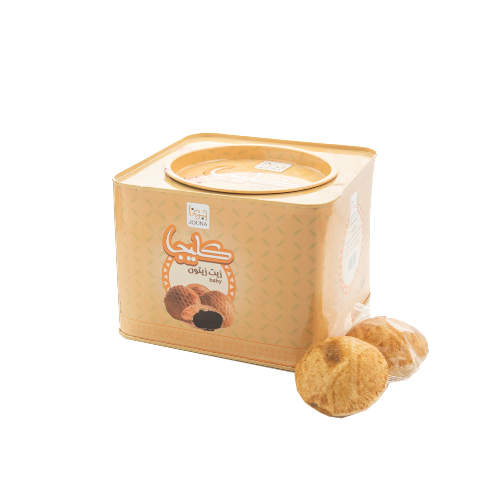 انتاج وتوريد كليجا بزيت الزيتون و الدبس تنك صغير من مخبز جونا