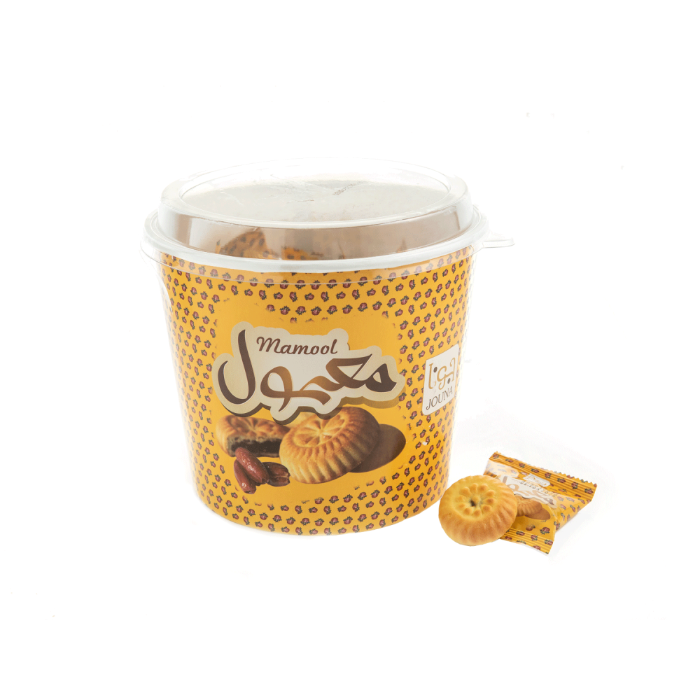 معمول جونا بالتمر سطل كبير من مخبز جونا