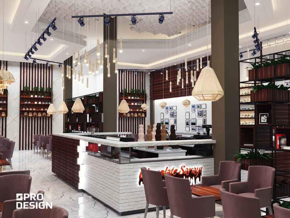 خدمات ديكورات محلات وتصميم المحلات من شركة برو ديزاين