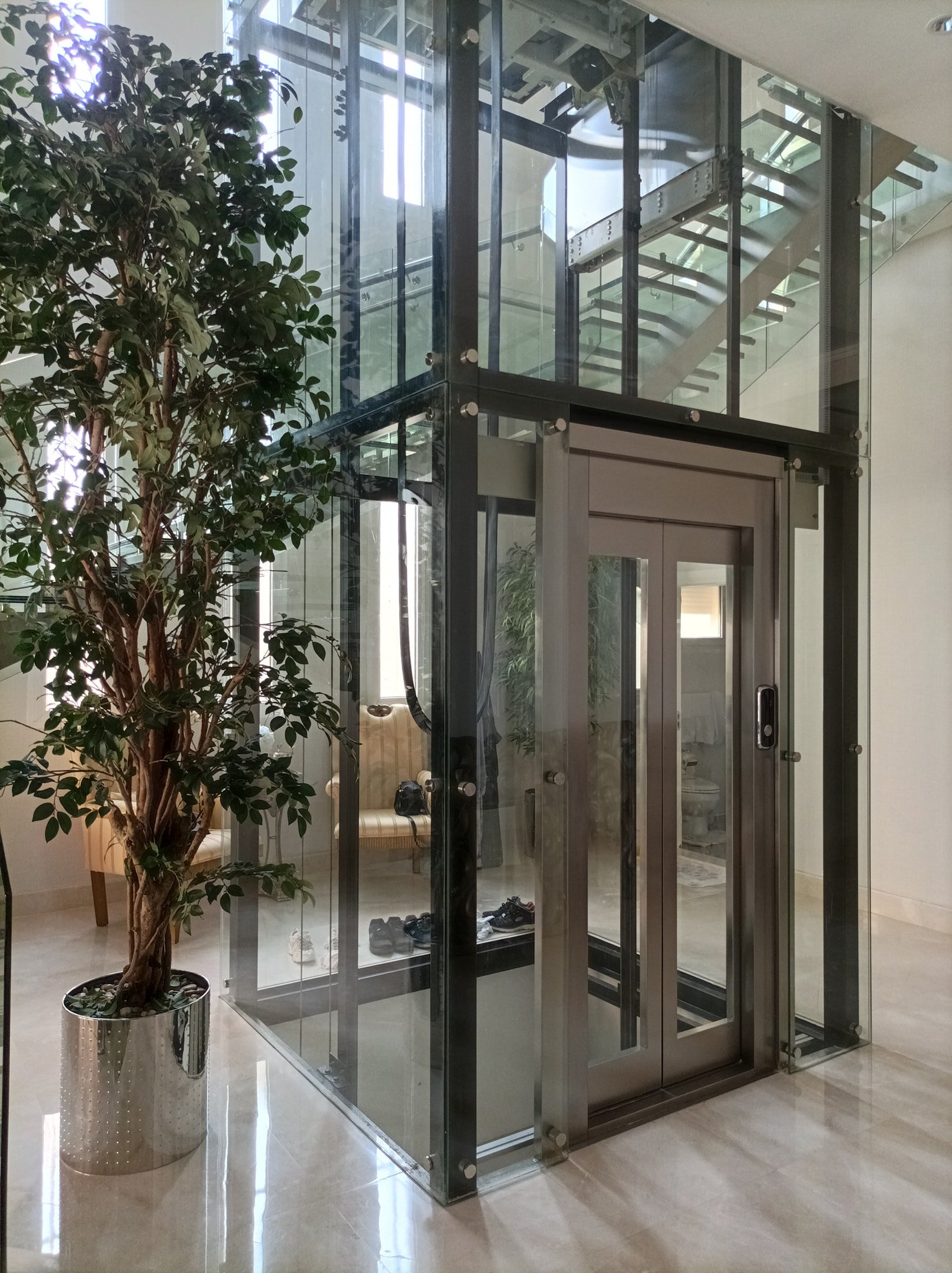 تركيب مصاعد بانوراما في المملكة من شركة بانوراما