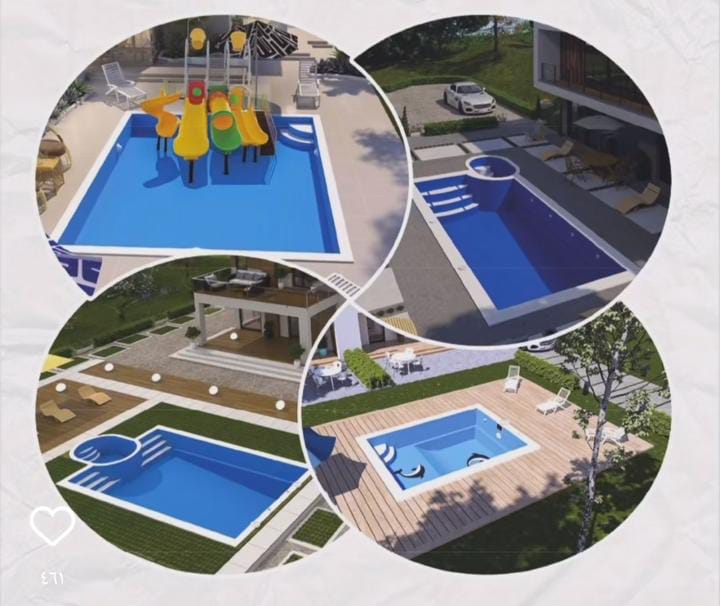 تركيب المسابح الاسكيمر والاوفر فلو والانفينيتي بالرياض